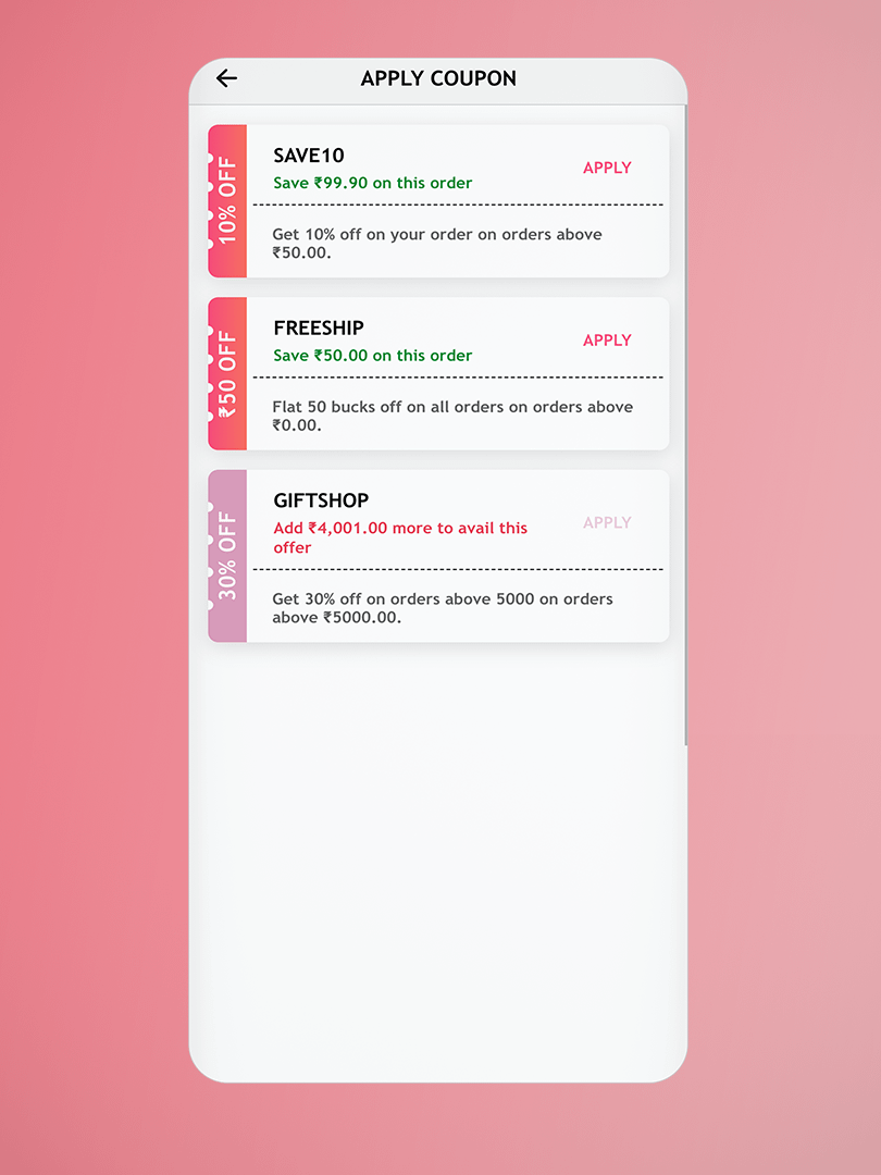 Gift Shop App UI – Ionic with Laravel & Angular product image (8)