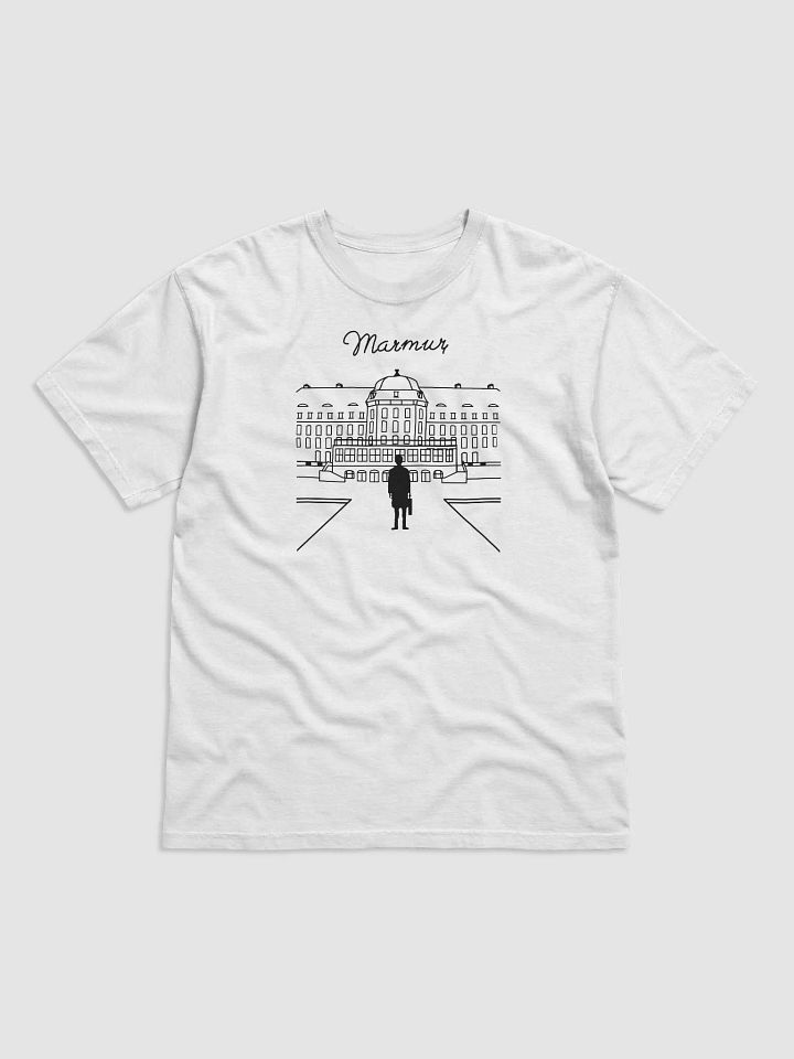 MARMUROWY T-SHIRT BIAŁY product image (1)