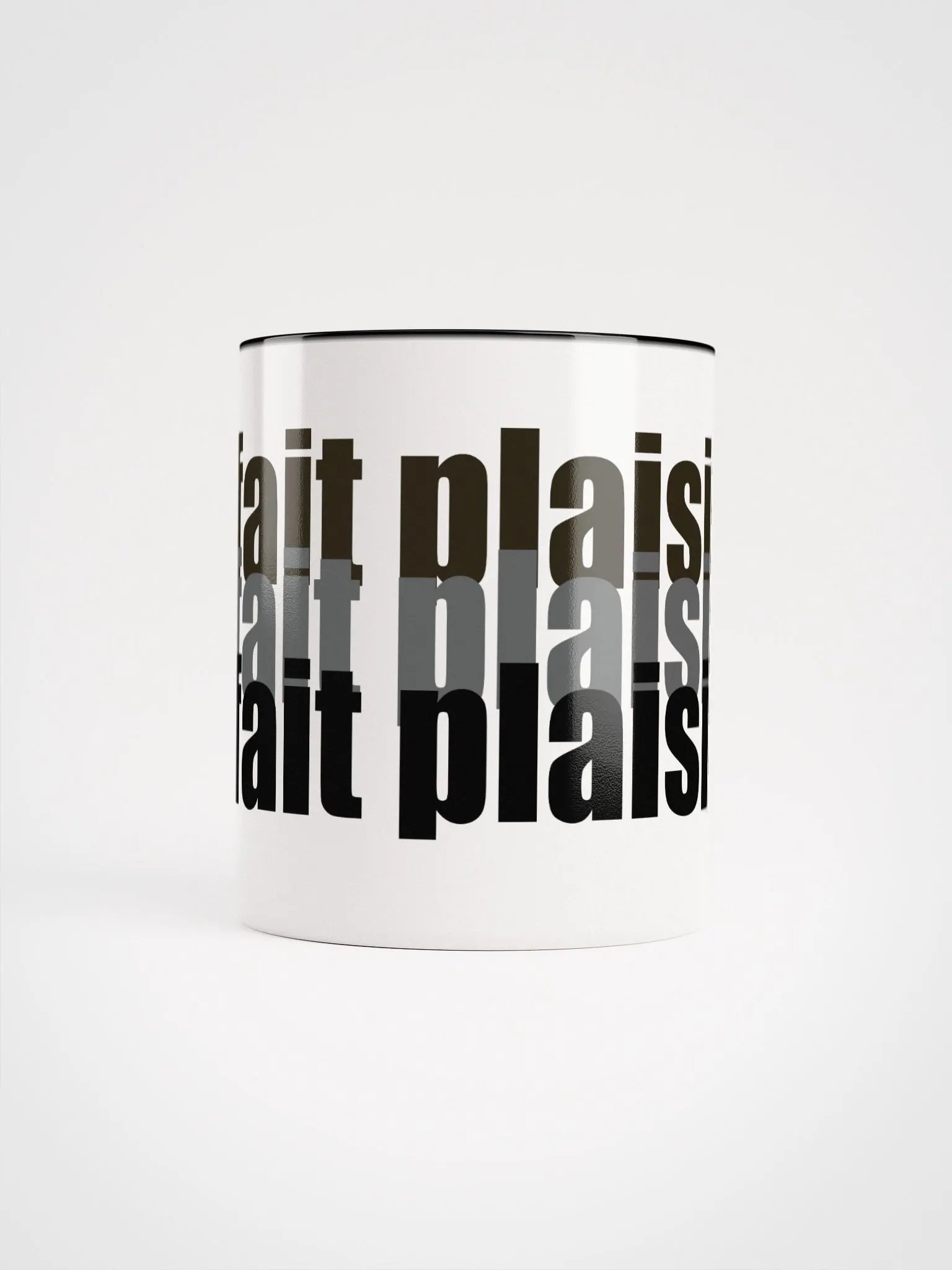 ''Ça fait plaisir'' Tasse en céramique avec couleur à l'intérieur product image (5)