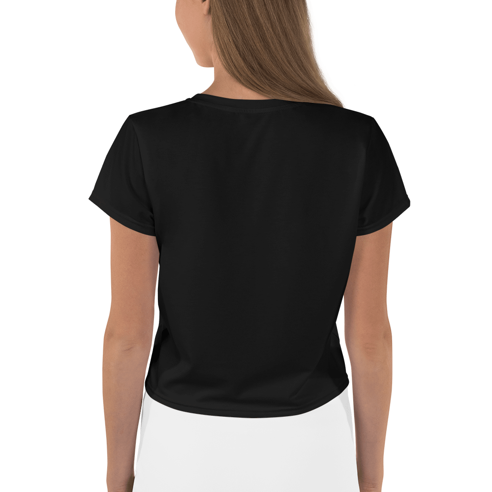 Neon Glitch Game Controller Crop Top product image (2)