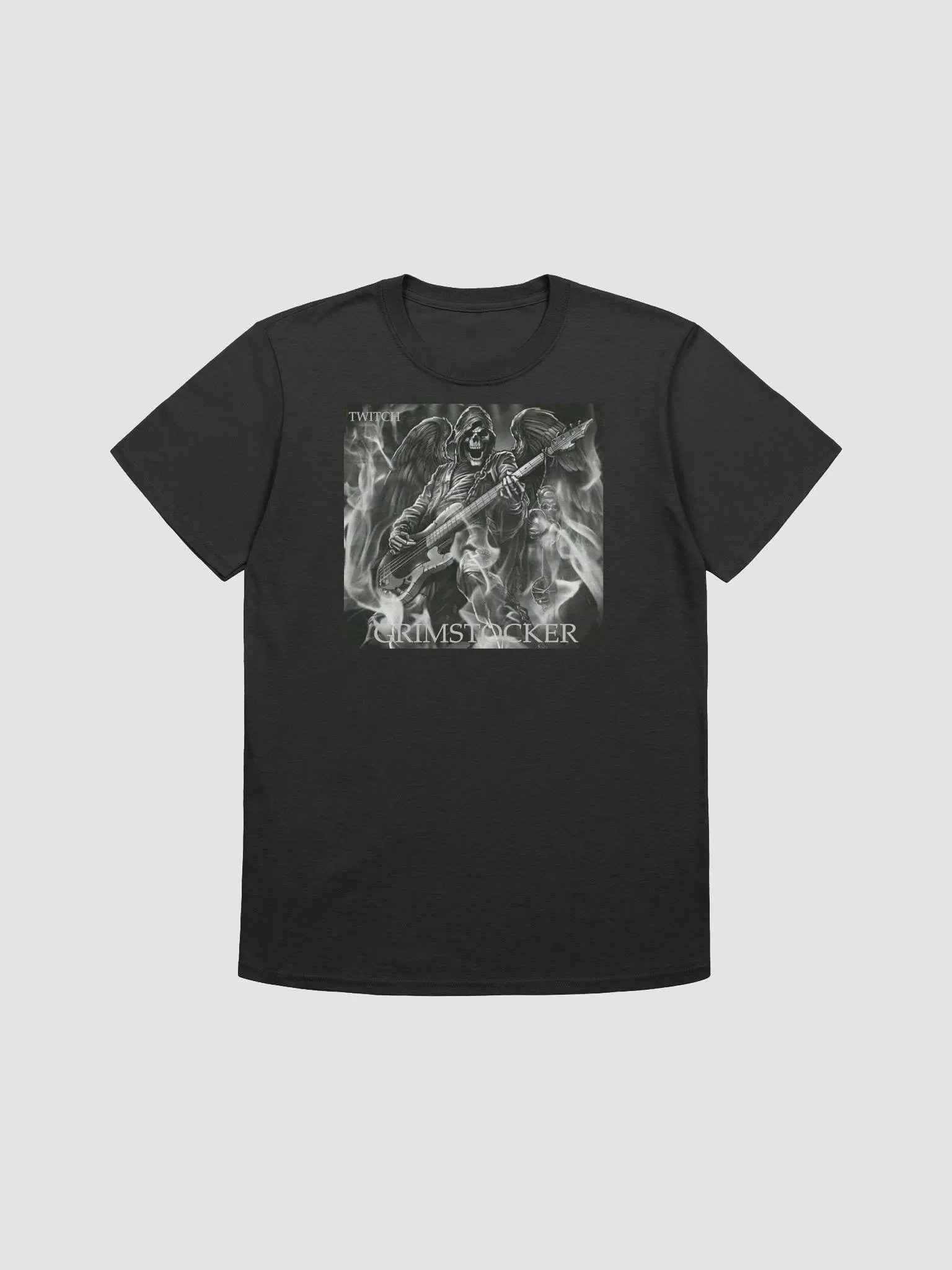 smoking grim tshirt product image (1)