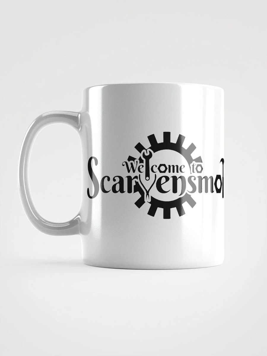 Welcome to Scarvensmot White Glossy Mug product image (4)