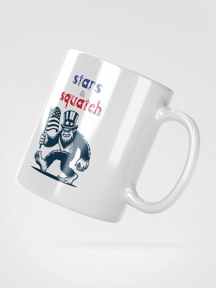 Patriotic Bigfoot B&R Mug product image (2)