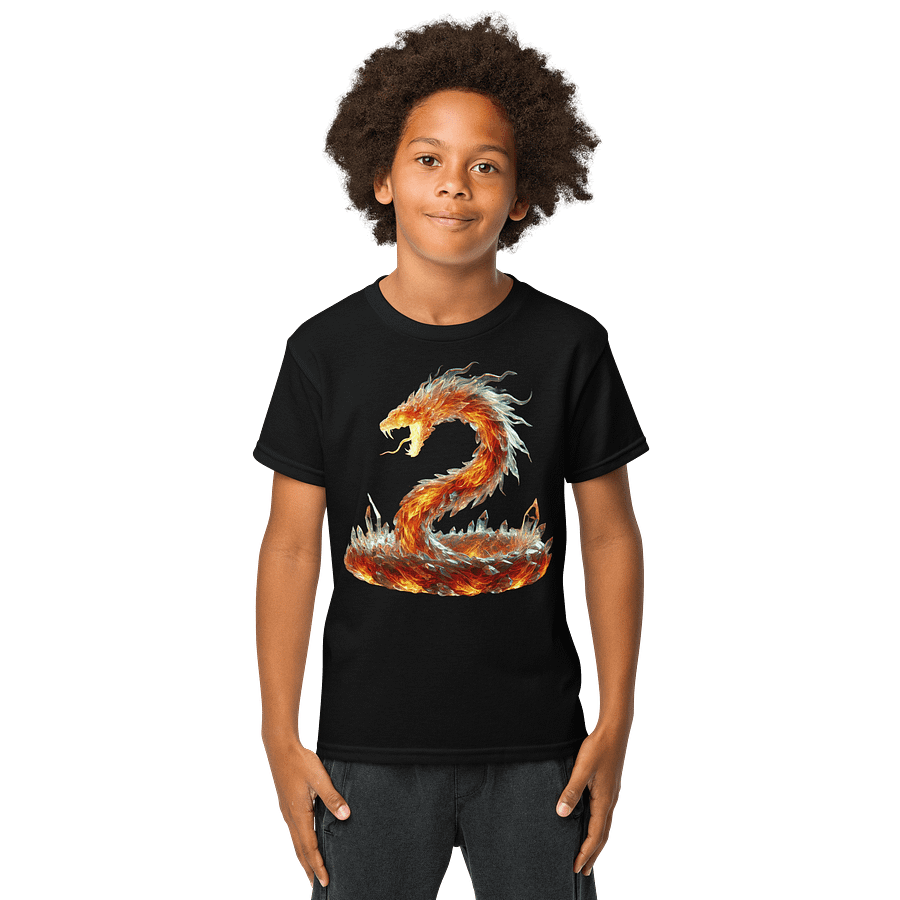 Crystallized Fire #2 Snake Youth Shirt product image (1)