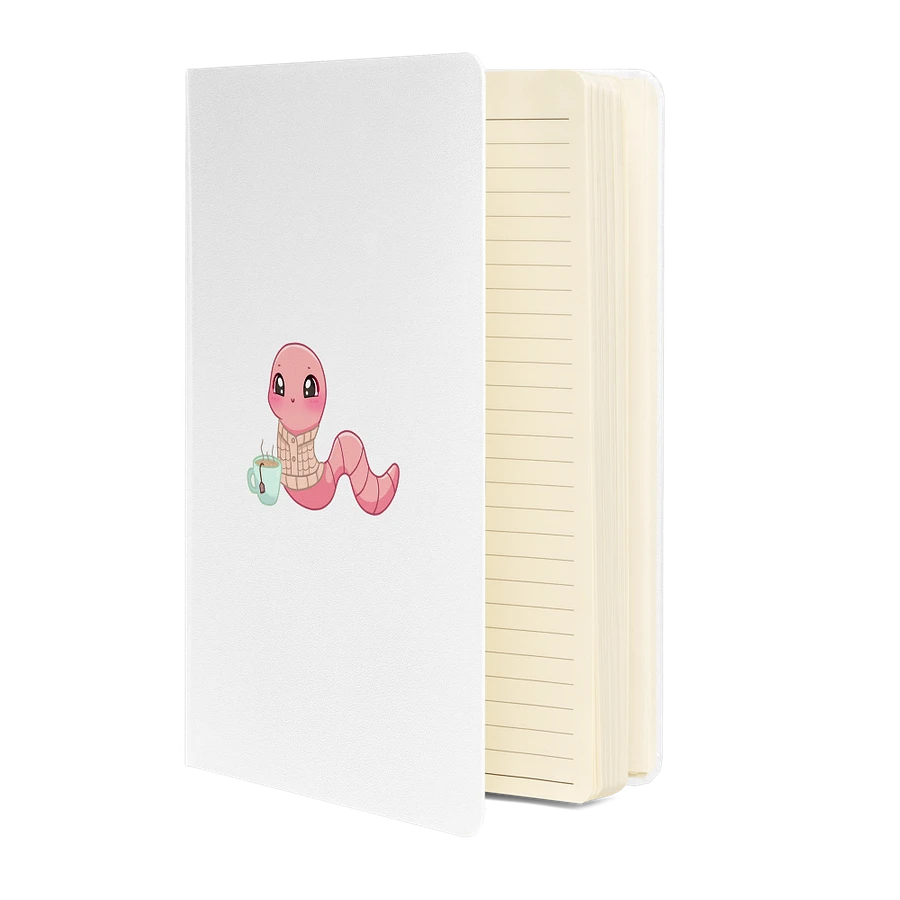 Cozy Worm Hardcover Notebook product image (2)