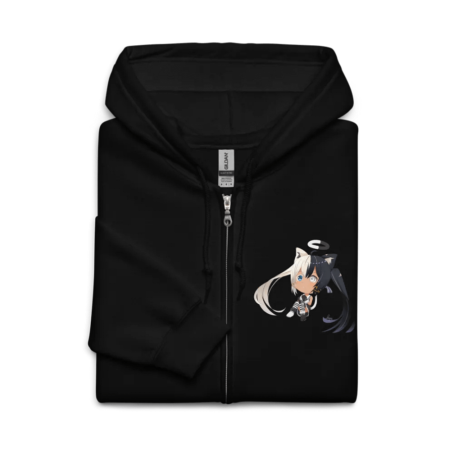 Heavy Blend Zip Hoodie (Unisex) - Byakko Chibi Edition product image (9)