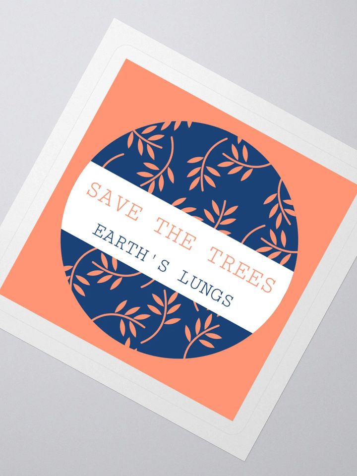 Earth's Lungs Kiss Cut Stickers product image (4)