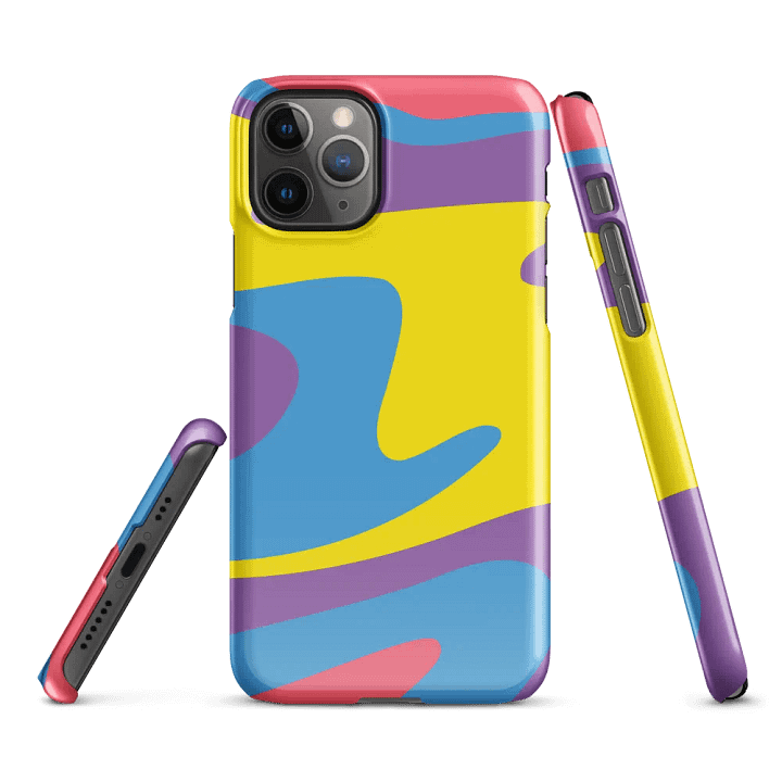 Vibrant Waves iPhone® Snap Case product image (3)