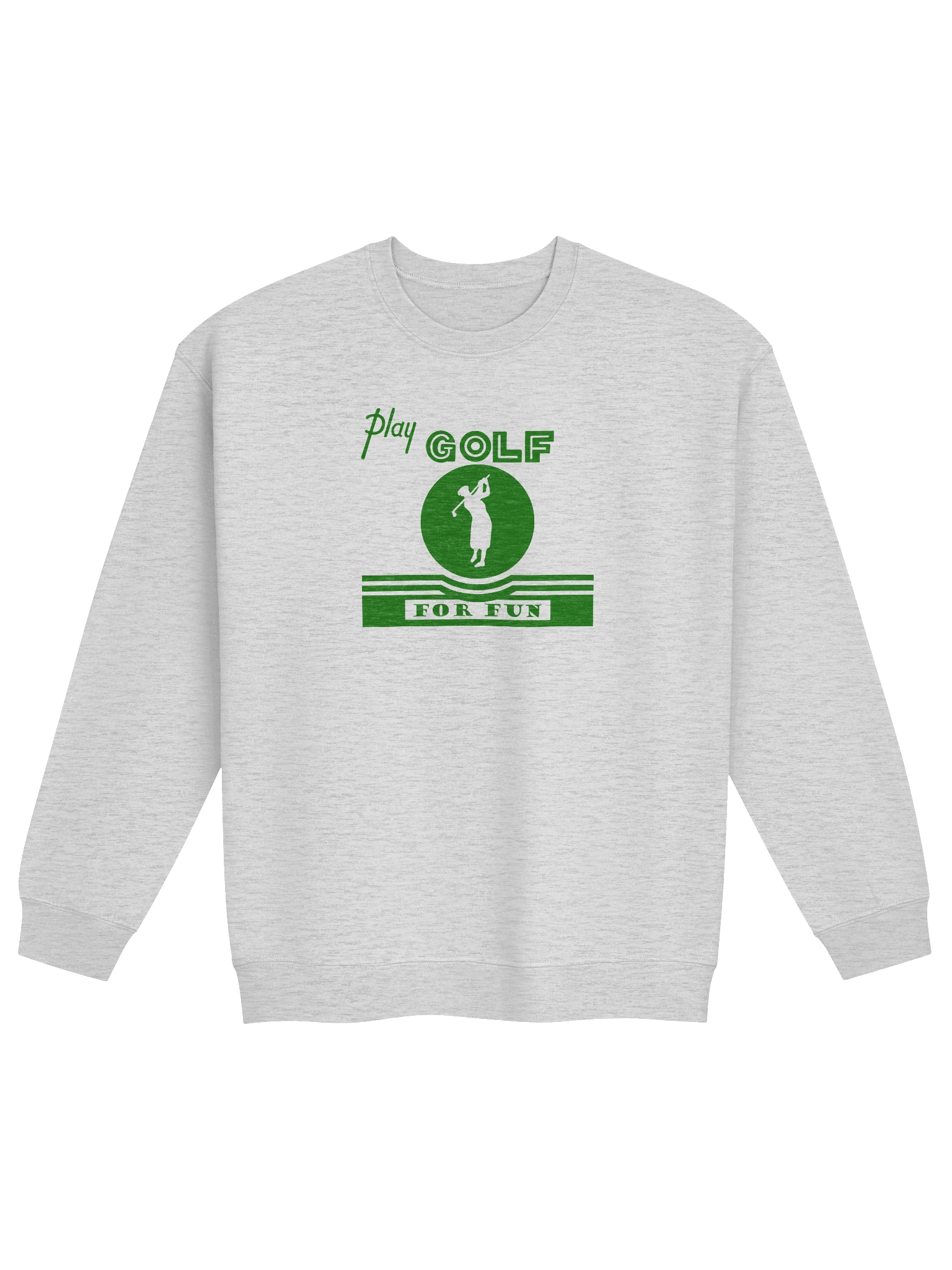 'Golf for Fun' Sweatshirt — Light product image (1)