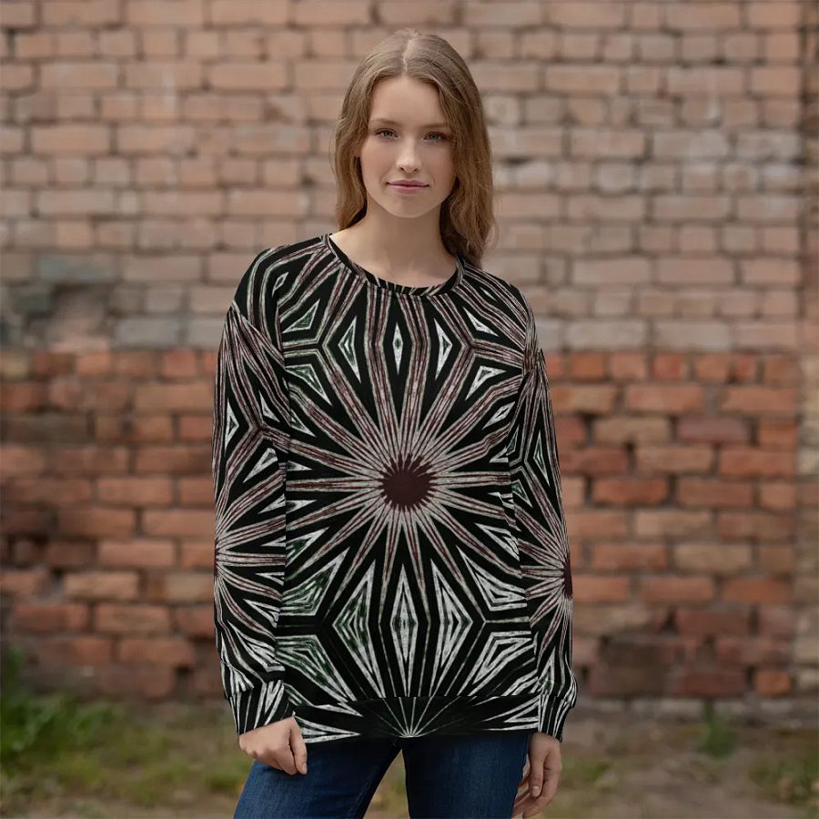 Abstract Modern Coloured Circles Unisex Sweatshirt product image (1)