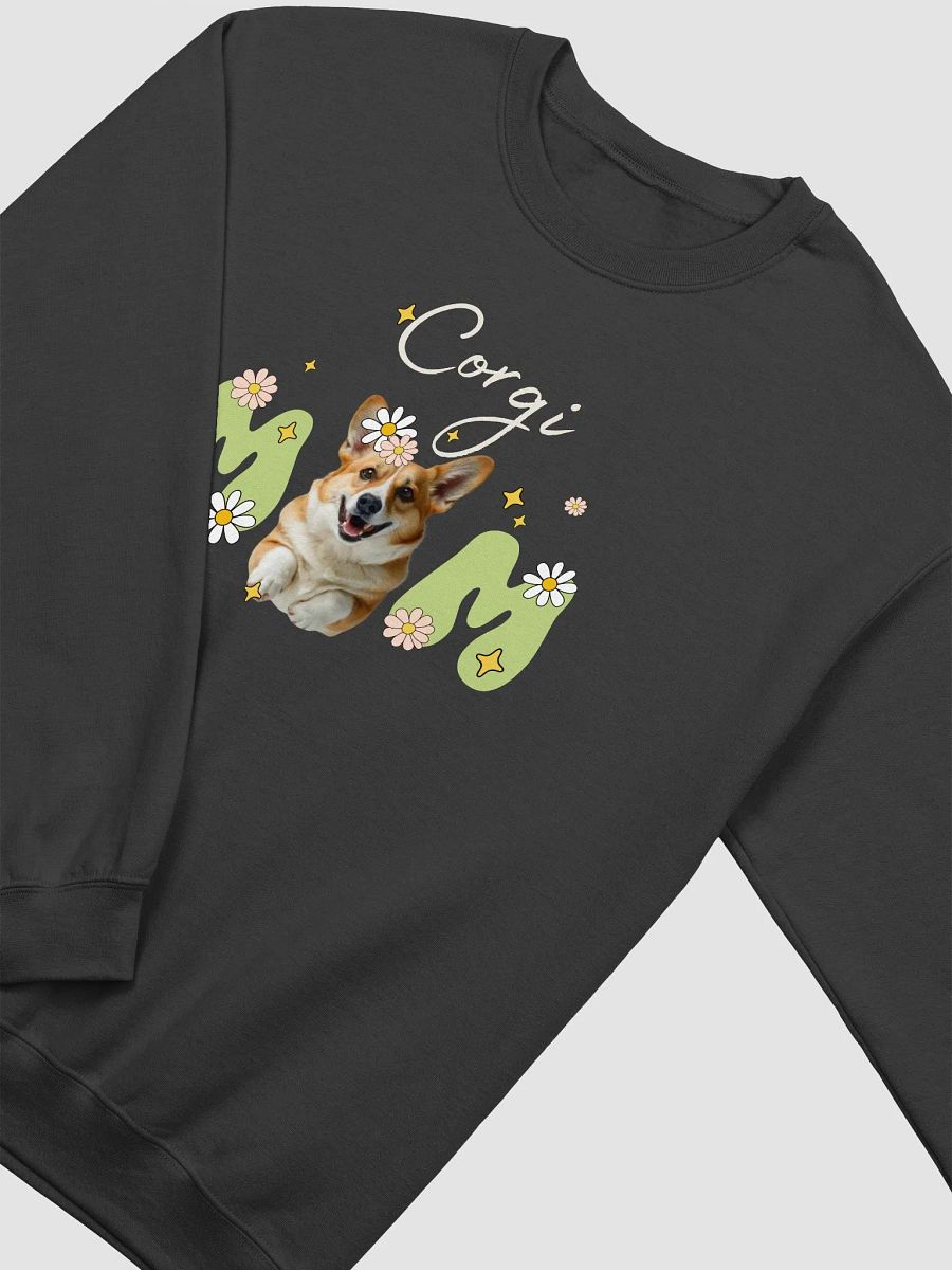 Corgi mom retro dark sweatshirt product image (4)