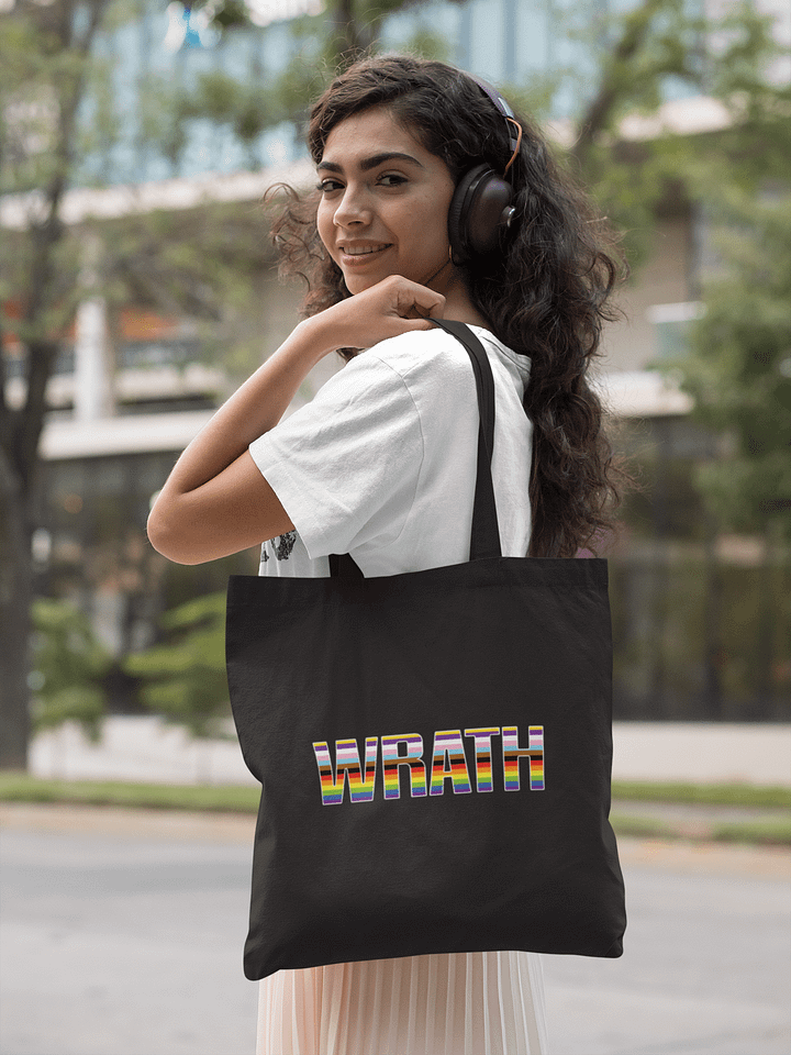 WRATH 2023 stripes eco-tote product image (1)