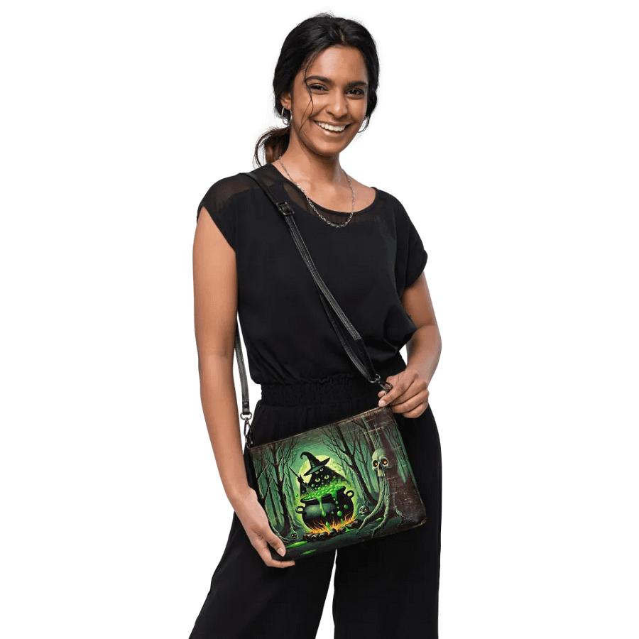 Cauldron Monster Crossbody Bag - Halloween Purse product image (10)