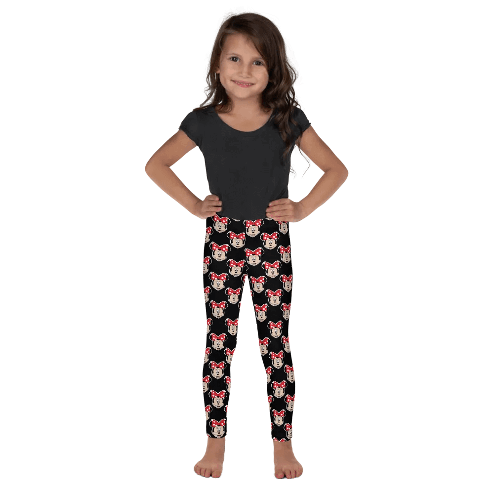 Bowtiful Faces All-Over Kids Leggings product image (1)