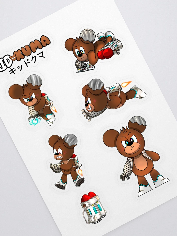 Kid Kuma Sticker Sheet product image (1)