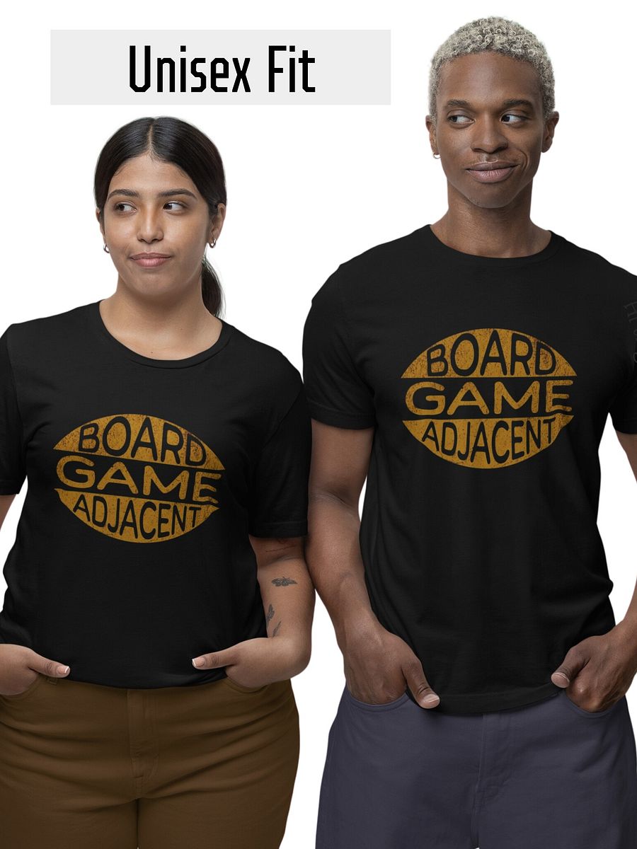 Grunge Board Game Shirt, Nerdy T-shirt for Board Gamers, Blue, Board Game Adjacent product image (8)