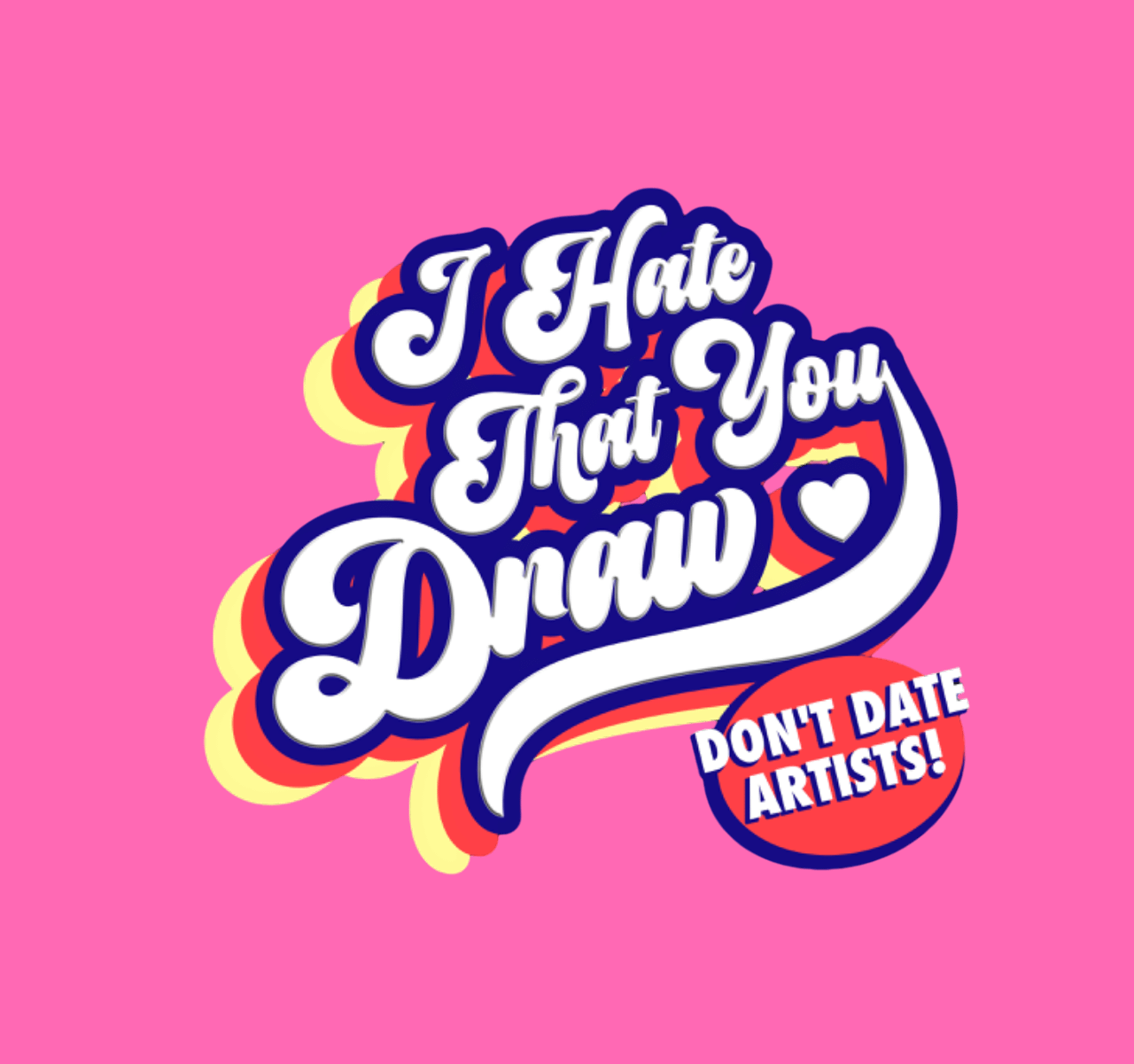 Don't Date Artists Sticker Set product image (3)