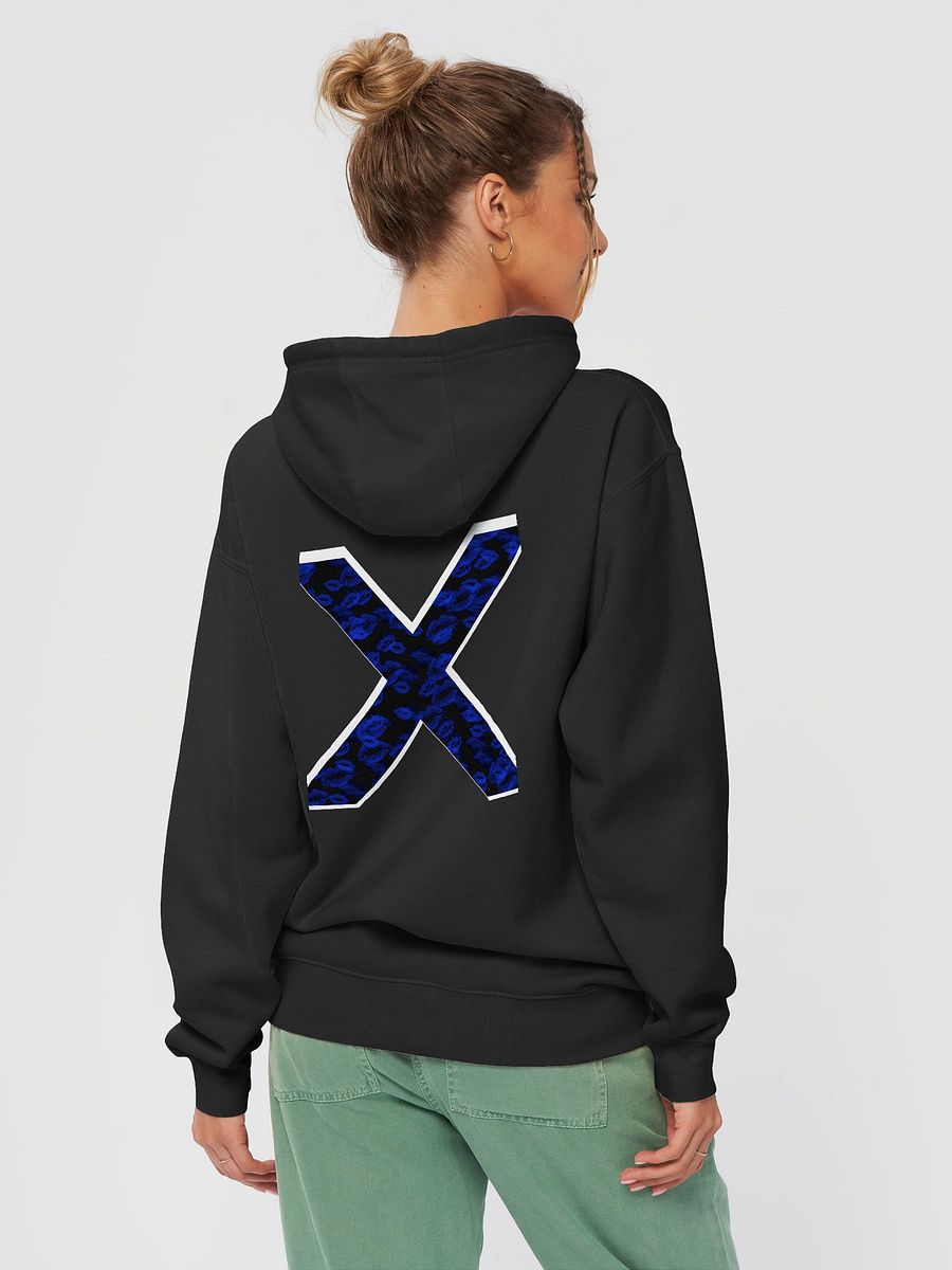 Black X Blue Lipstick Kisses Hoodie product image (28)