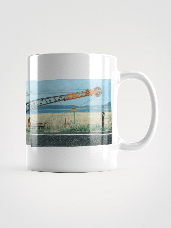 Dredge, Goose Lake on White Glossy Mug product image (1)
