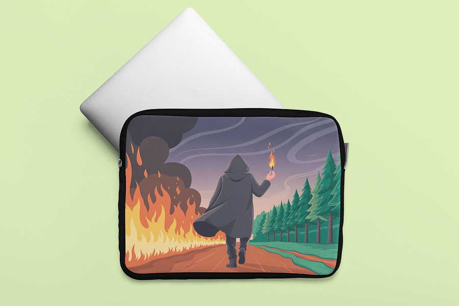Fire Starter Human Design Manifestor Laptop Sleeve product image (4)