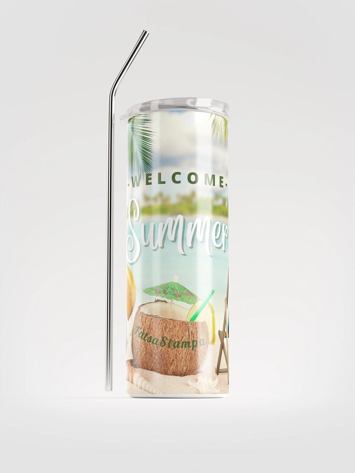 Tropical Paradise Steel Tumbler product image (1)