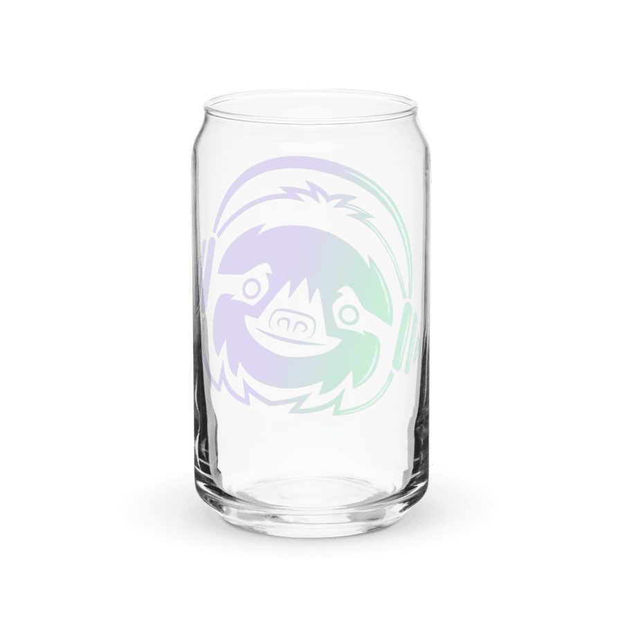 Sloth Logo Can Glass product image (38)