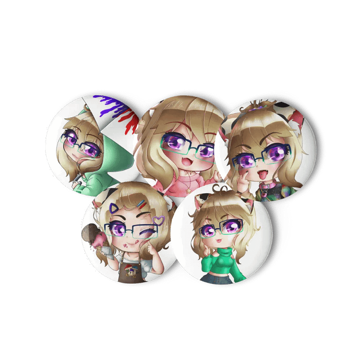 Alt Outfit Pins - 1.25 product image (2)