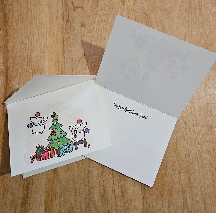 Moogle Holiday Card product image (1)