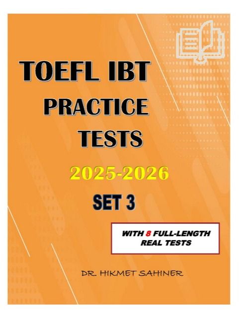 TOEFL PRACTICE TESTS - SET 3 (PDF EBOOK) product image (1)