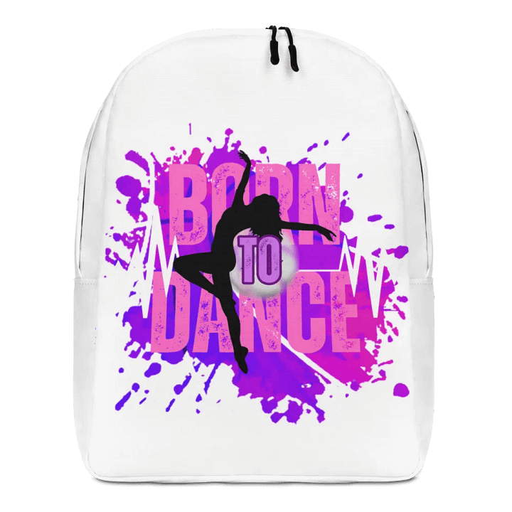 Born to Dance Her Silhouette All-Over Backpack product image (1)