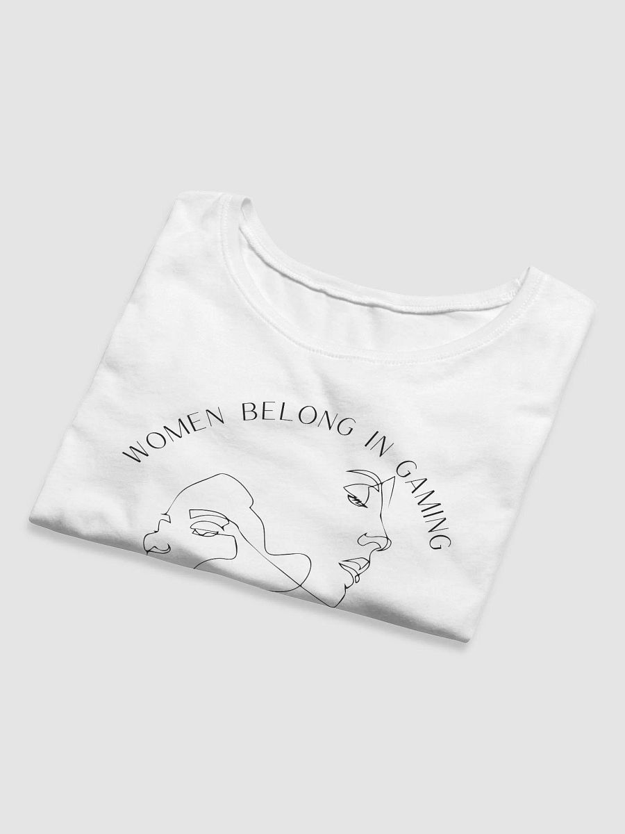 Women Belong In Gaming Cropped Tee product image (5)