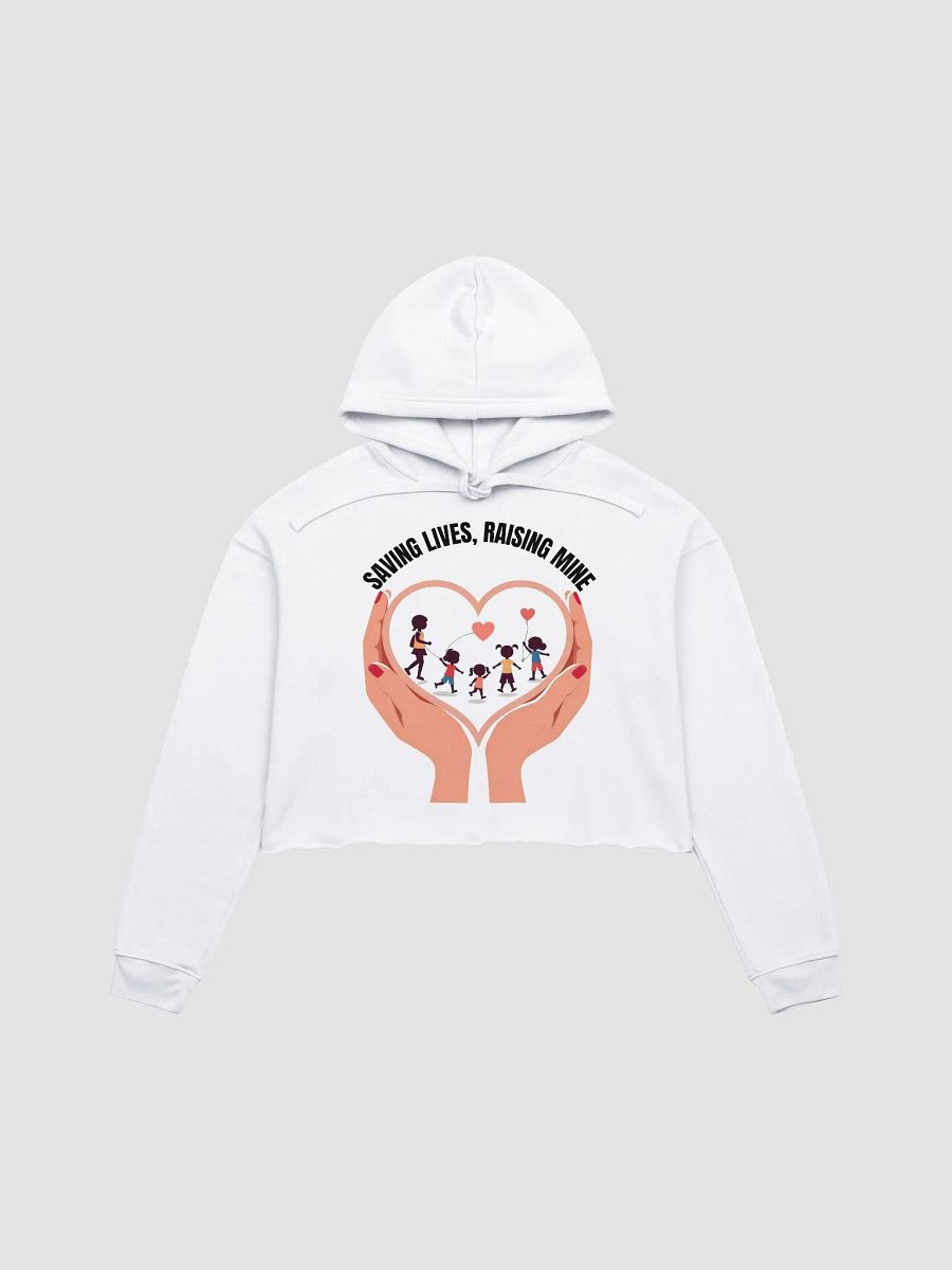 Love and Family Crop Hoodie product image (4)