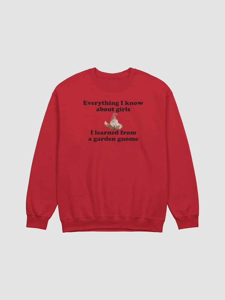 Everything I know about girls classic sweatshirt product image (2)