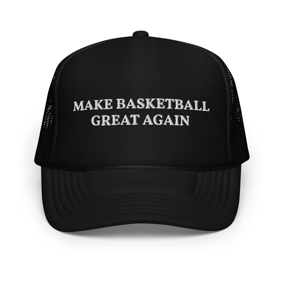 Make Basketball Great Again - Embroidered Trucker Hat product image (1)