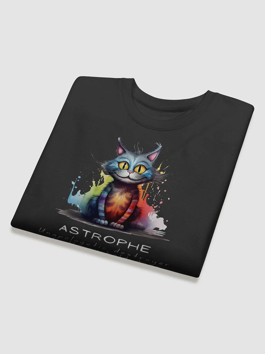 Catastrophe Shirt – Funny Cat Chaos Sweat product image (4)