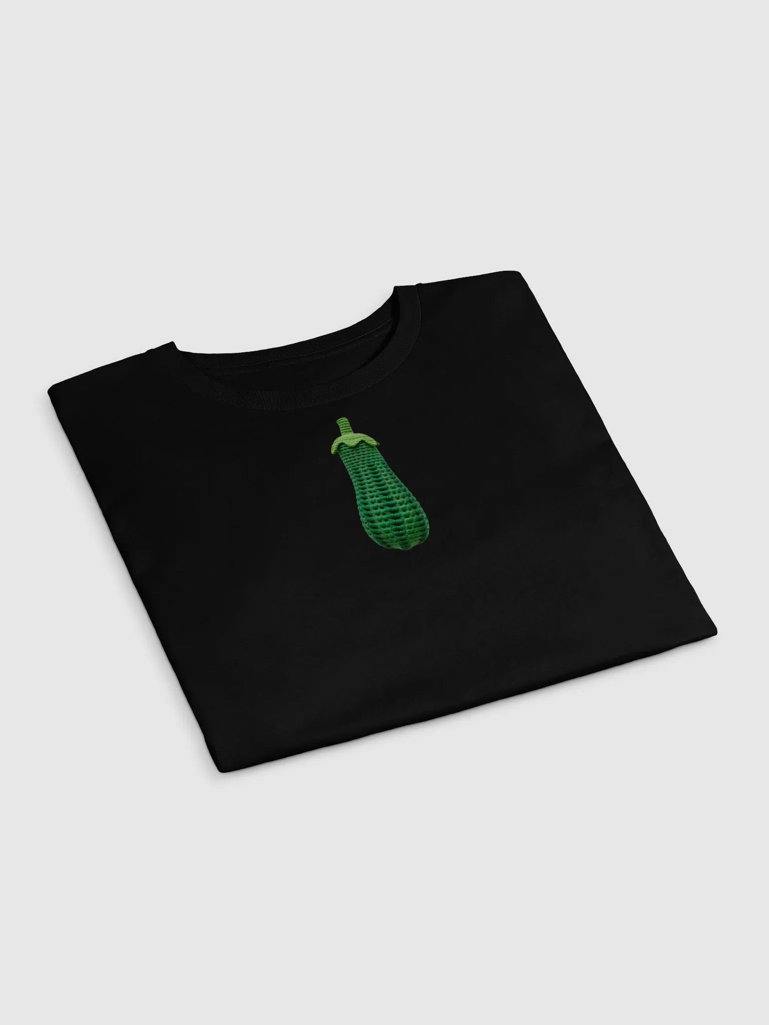 CozyAvocado Women's Premium Zucchini Crop Top #2 product image (3)