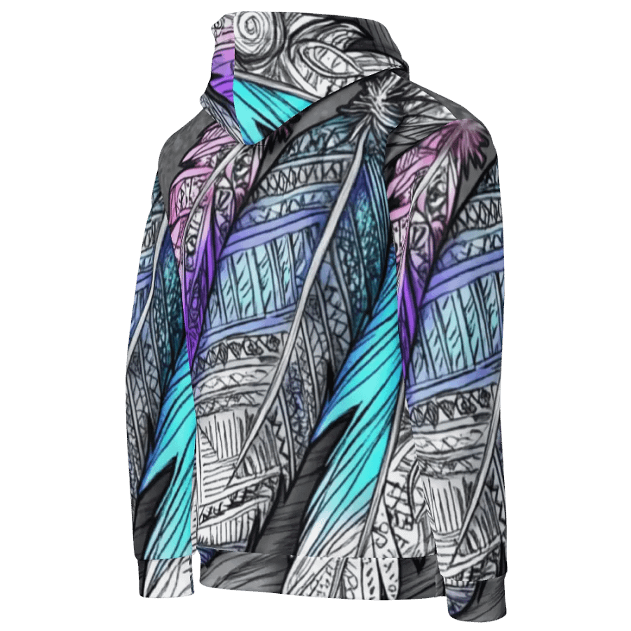 G Feathers, Recycled Unisex Hoodie product image (6)