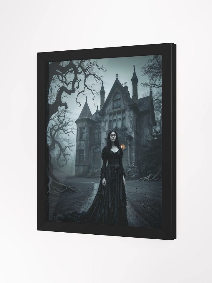 The Widow of Blackthorn Manor Framed Print product image (10)