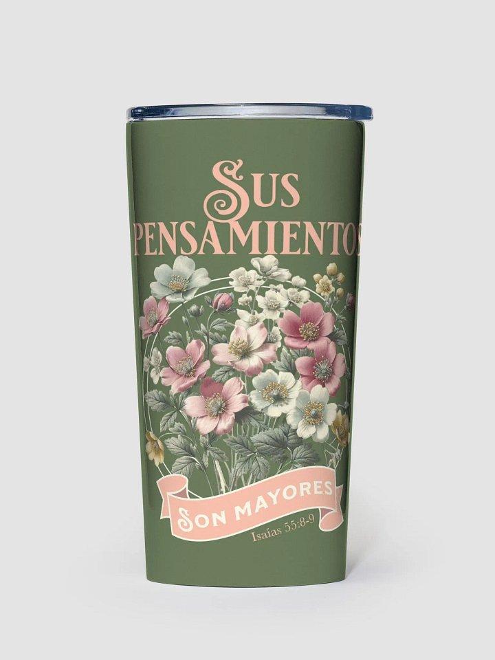 Sus Pensamientos 20oz Stainless Steel Tumbler product image (1)