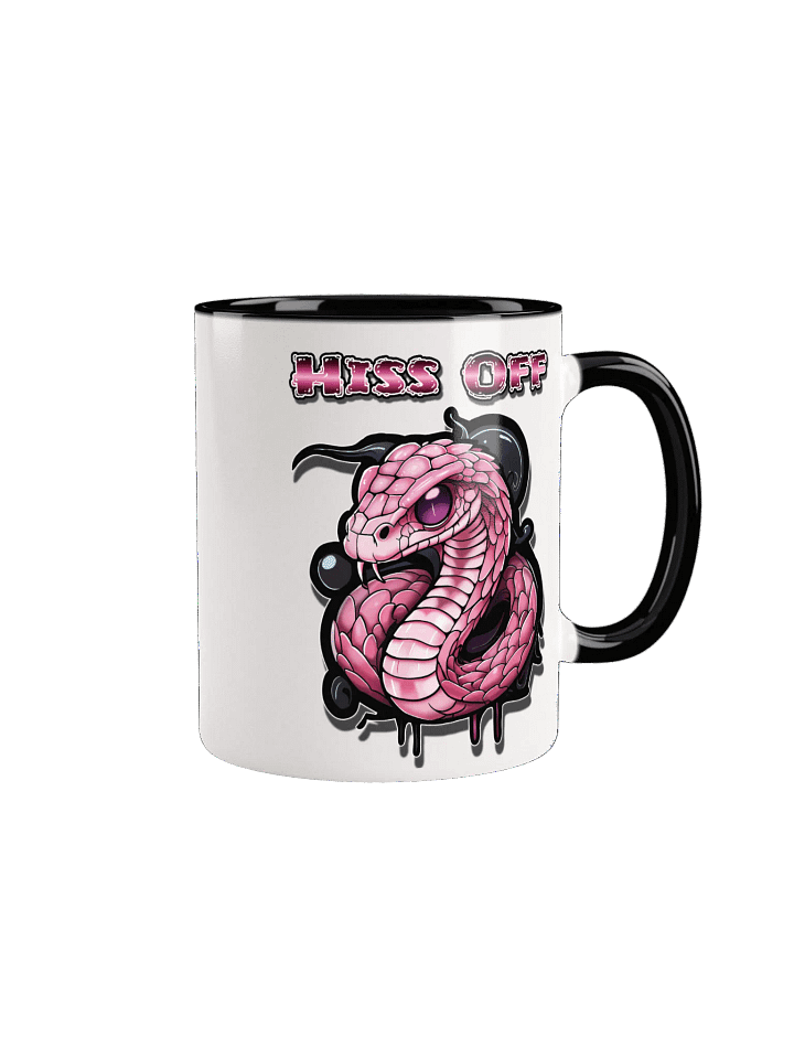 Hiss Off Ceramic Mug - Color Inside - With Words product image (1)