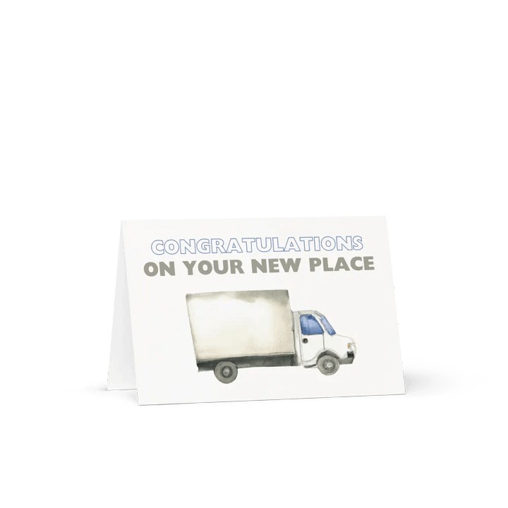 Congratulations on your new place card product image (2)