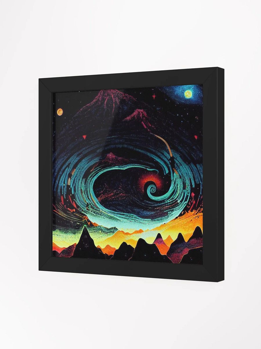 Vibrant Ayous Wood Framed Matte Poster product image (7)