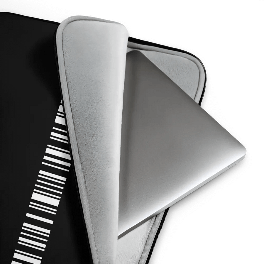 Barcode Laptop Sleeve product image (3)