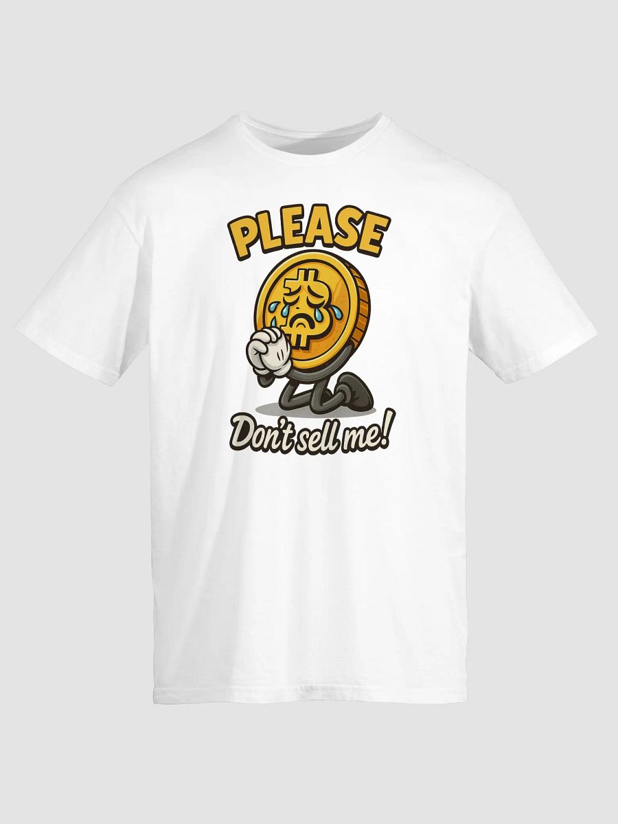 Pleading Bitcoin Mascot – Emotional Crypto Cartoon product image (4)