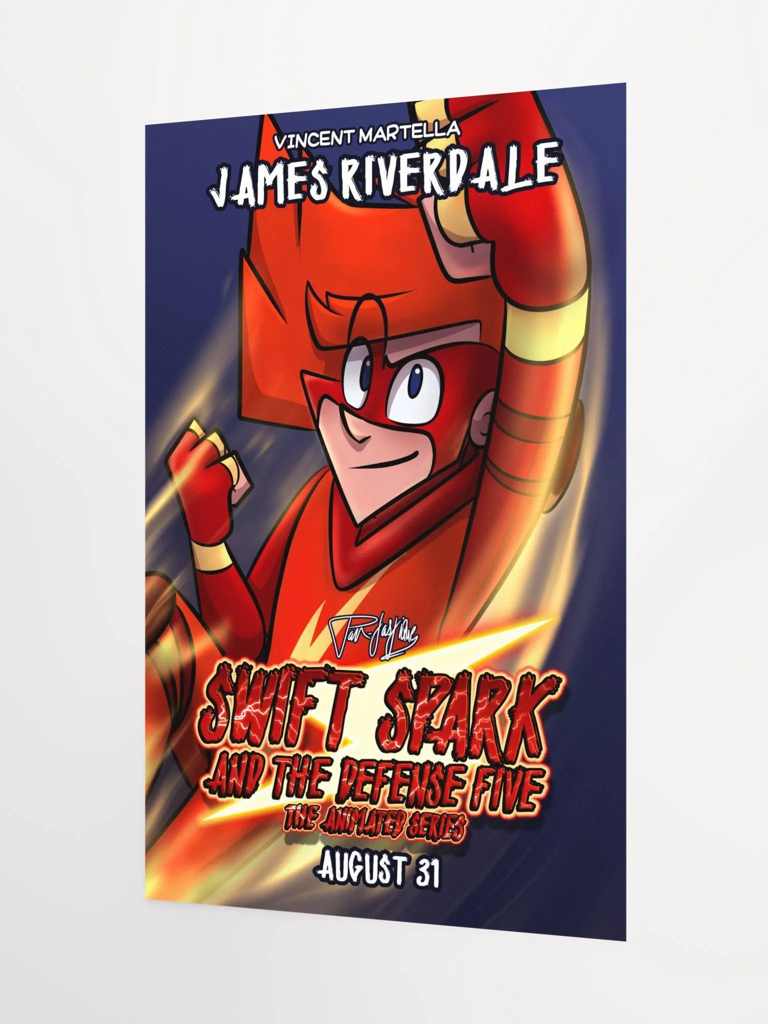 Swift Spark and the Defense Five: Swift Spark Character Poster product image (3)