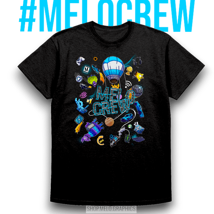 #MELOtober 2024 Personalized MELO CREW Chaos - Classic T-Shirt | #MadeByMELO product image (1)