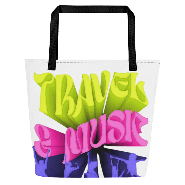 MCH Travel and Music Tote Bag product image (1)