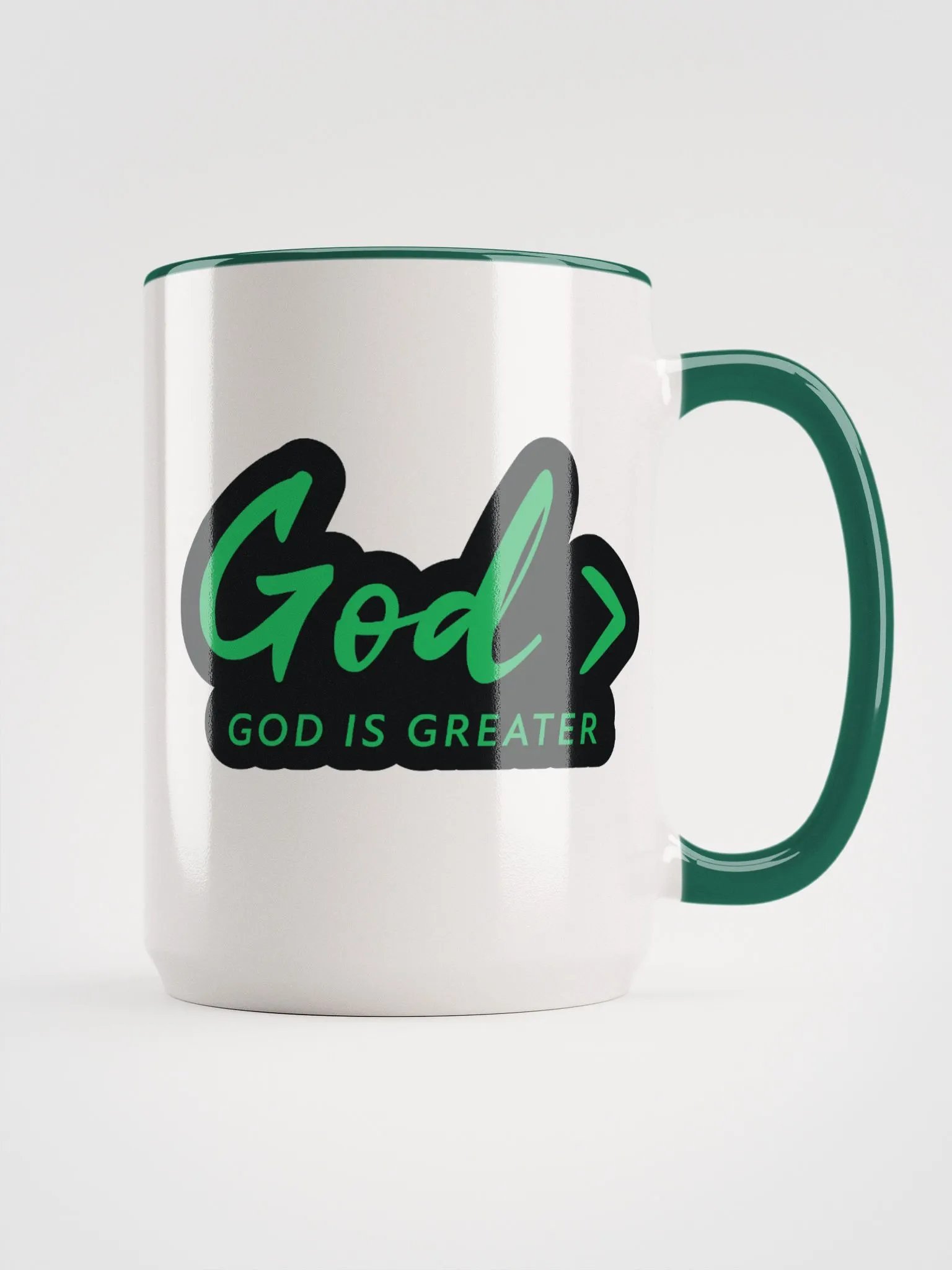 God > CLASSIC GREEN MUG product image (1)