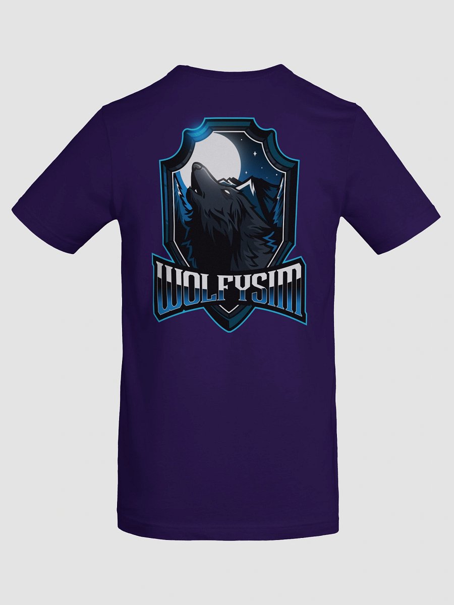 WolfySim T-Shirt Logo Front and Back product image (81)