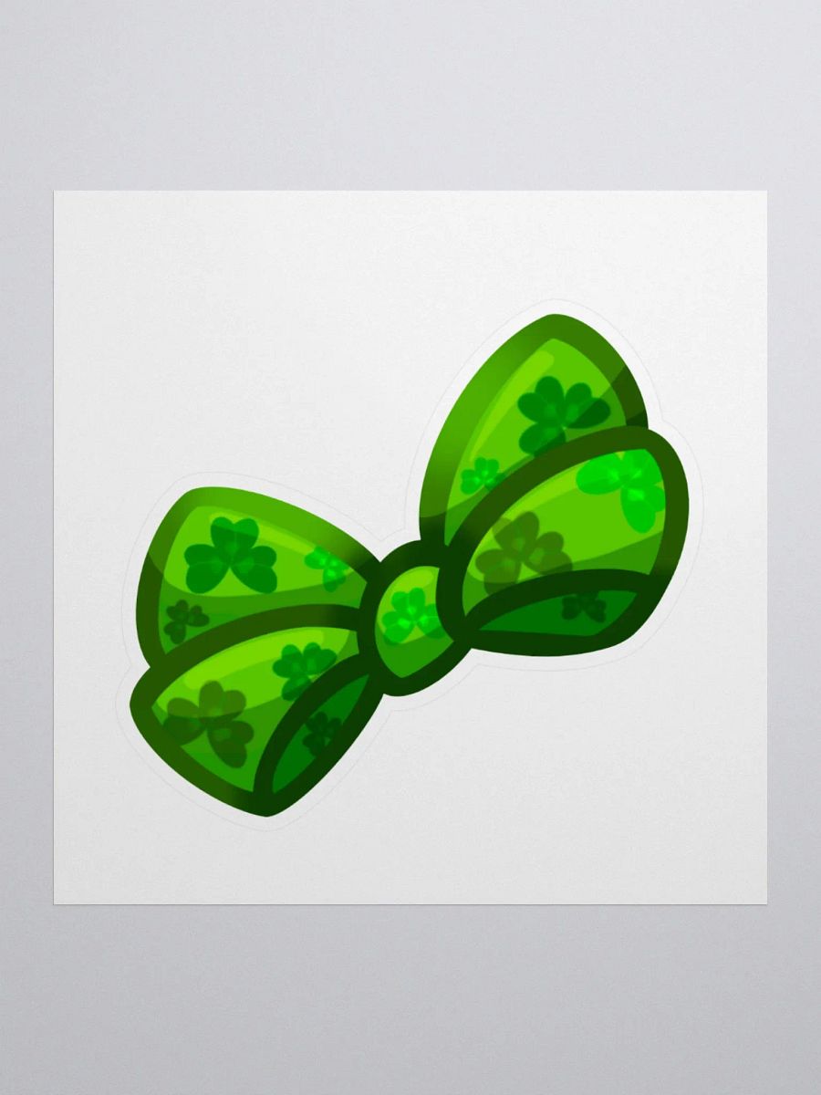 Shamrock Sheik Bow Sticker product image (1)